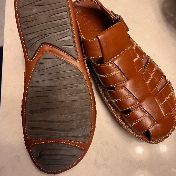 Leather Fisherman’s Sandals Size 11M - Picture 4 of 4